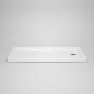 China Rectangular Acrylic Shower Tray 60X32 prime prime for Canada Market Shower Base for sale