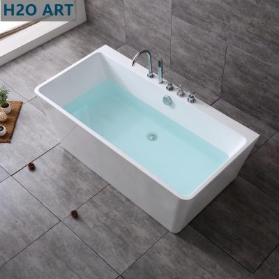 China Elegant Design Freestanding Acrylic Massage Bathtub for Your Spa Retreat Experience for sale