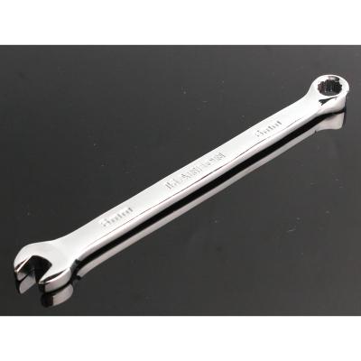 China 19*22mm Brand New Chrome Plated Double Open End Double Ended Wrench Spanner for sale