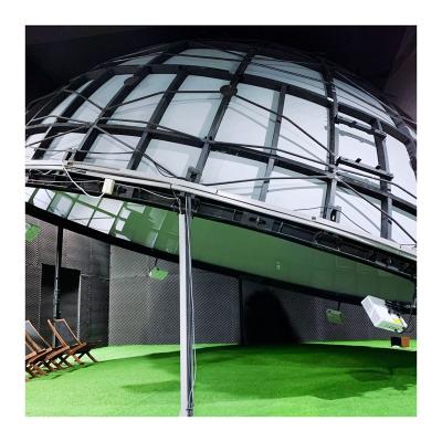 China Aluminum Steel Giant Fulldome Immersive Screen Cinema for sale