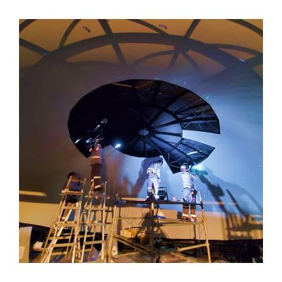 China 360 Degree Fulldome Screen Dome Aluminum Steel Customized Projection for sale