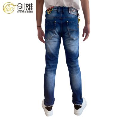 China QUICK DRY Cost Effective Straight Pants Sustainable High Regular Grade Plus Size Mens Jeans for sale