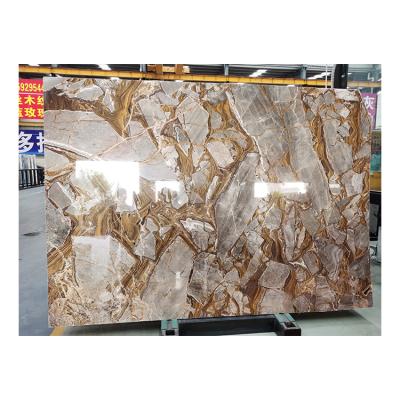 China Modern Parquet Wax Ceramic Tile Customized Size Available Marble Slab Decoration for sale