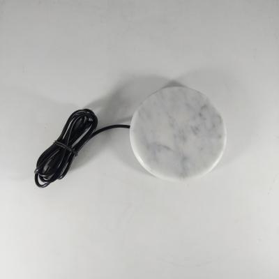 China 2019 Modern Wireless Charger Marble Innovation Portable Mobile Phone Fast Charger for sale