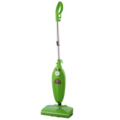 China Car 1500W 700ml Large Water Tank Adjustable Household Equipment Steamer Steam Mop And Sweeper 2 In 1 Cleaner for sale