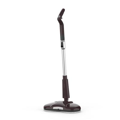 China 2021 Hotel 85W New Design 2200mAh Lithium Battery Rechargeable Floor Mopping And Waxing Polishing 2 In 1 Dual Spin Cordless Mop for sale