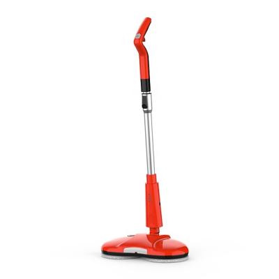 China New Design 2200mAh Hotel Lithium Battery 260RPM Rechargeable Floor Cleaning And Waxing Polishing 2 In 1 Cordless Dual Spin Mop for sale