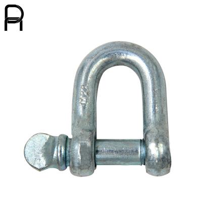 China Heavy Duty Stainless Steel D Swivel Shackle Anchor Shape Heavy Industry Bow Hardware Rigging Fittings for sale