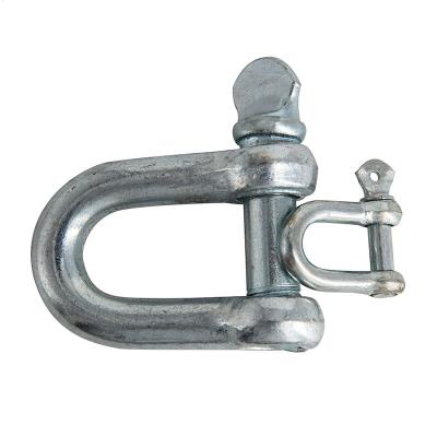 China Heavy industry hot sale hardware stainless steel rigging shackles for chain for marine and industrial shackles for sale