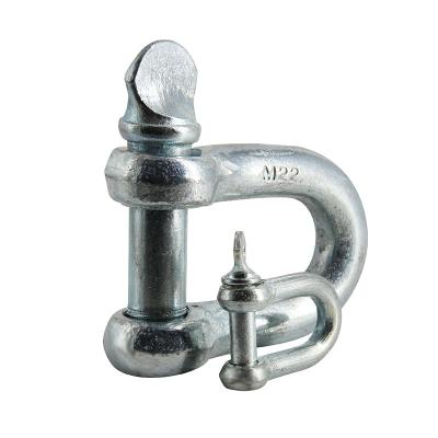 China Heavy Duty Heavy Industry Adjustable Load Shackle Screw Pin Anchor Rated Heavy Duty Shackle for sale