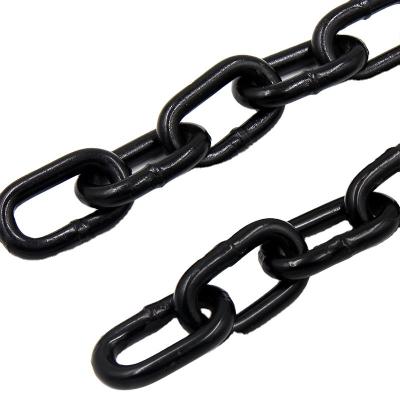 China Protective Chain Special Price Welded Iron Chain Galvanized Chain 30 Grade 16mm Long Chain for sale