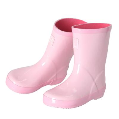 China Fashion trend new production children's big rain boots children to design your own boots for sale