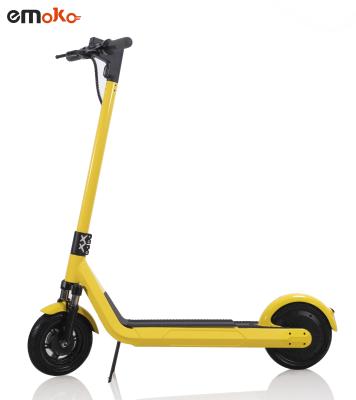 China Hopthink New Design Unisex Sharing Scooter 10Inch With 4G IOT GPS Smart Switchable Battery Headset And Cable Lock for sale