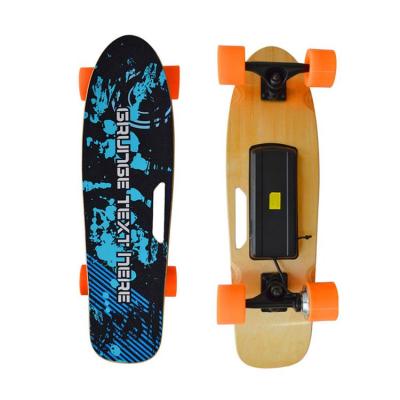 China Wholesale Electric Skateboard Portable Smart Balance Youth Electric Fishboard Skateboard for sale