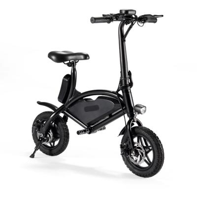 China Hot Selling Aluminum Alloy 12 Inch Folding 2 Seat Electric Bike Fat Bike for sale