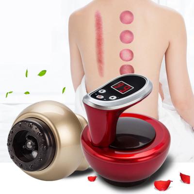 China Thermal energy massaging therapy body vacuum massage equipment electric meridian brush for sale