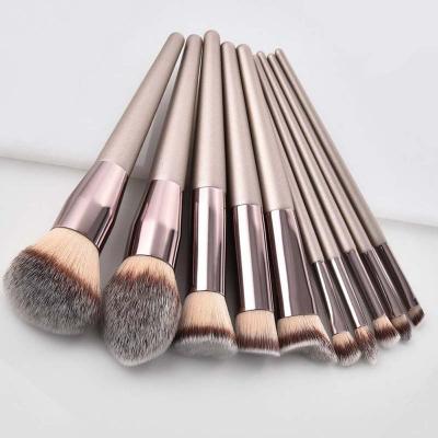 China High Quality Makeup Brush Set 10 PCs/Set Makeup Brush Set Eyeshadow Eyeliner Lash Blending Eyebrow Brushes For Makeup New for sale