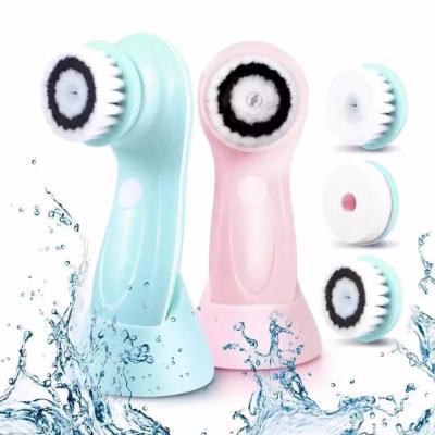 China Blood Vessels Removal Sonic Facial Skin Brush Machine Ultrasonic Face Cleaning Detergent for sale