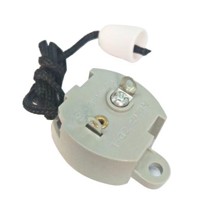 China On off 1A~250V 1 position wall exhaust fan switches with pull-cord ZD-L-06 for sale