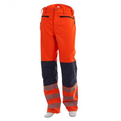 China New Style Men's Lightweight Breathable Strength Clothing Hi Safety Workwear Reflective Pants Work Wear Trousers for sale