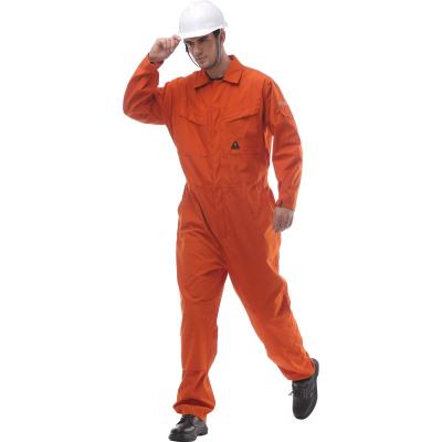 China Wholesale Men's Flame Retardant Labor Clothing Workwear Suit Safety FR Overall Coverall for sale