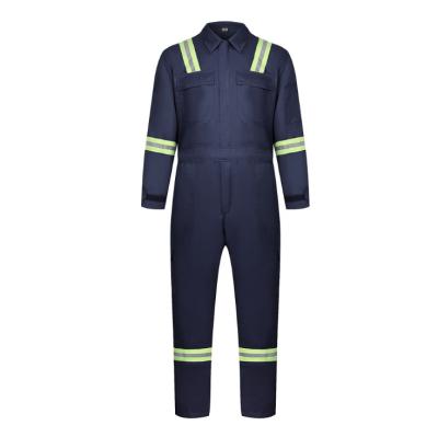 China Work Environments Men Safety Workwear Coverall Construction Clothing Wear Hi Strength Workwear Uniform Reflective Workwear for sale