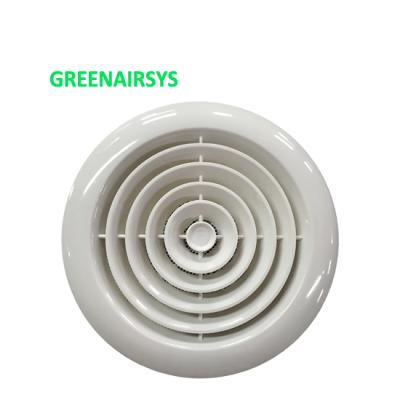 China Ventilation / Insect Repellent ABS Air Mouth Round Vent With Plastic Insect Net for sale