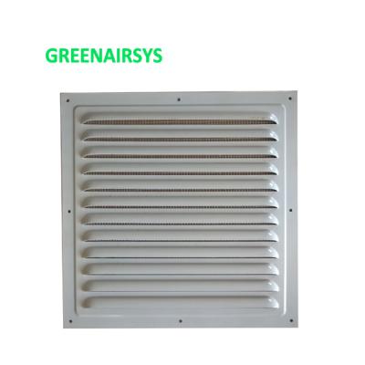 China White Aluminum Return Air Ventilation Panel Air Intake Grill with Mesh Filter for sale