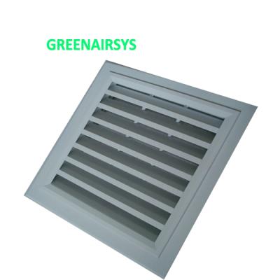 China Aluminum return air grille with aluminum filter (ventilation) for sale