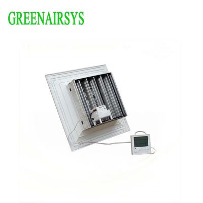 China Building Ceiling Air Diffusers With Motorized Damper for sale