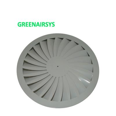 China Circular Ventilation Ceiling Diffuser Air Diffuser For Duct Air Filter HAVC Round Ceiling Air Diffuser for sale