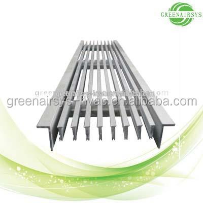 China Aluminum Frameless Linear Bar Vent Grill for sale