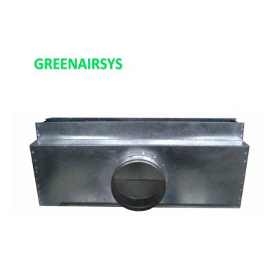 China Eliminate Noise And Stabilize Draft HVAC Air Duct Mounted Accessories Sound Attenuator With Customized Shape for sale