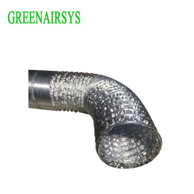 China Flexible air conditioning accessories aluminum foil the flexible air exhaust pipe for ventilation for sale