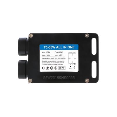 China BT-AUTO unique design t5 55w hid ballast a9 xenon kit canbus quick start 55w hid T5 for sale