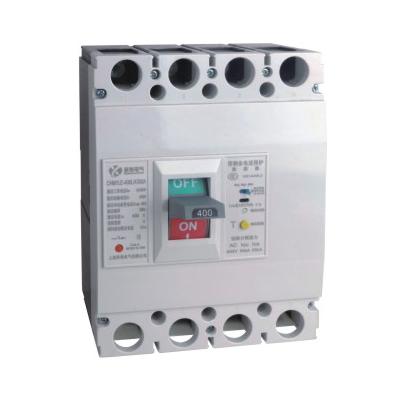 China Distribute electric power earth leakage protection smart prepaid meter 400A mccb smart travel unit 4p mccb for sale