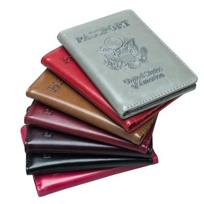 China Wholesale Waterproof Official Portable Travel Raincoat Passport Holder Women Masks Sublimation Leather Customize Logo Passport Cover for sale