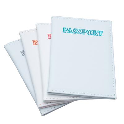 China Personalized Designer Blank Low Price PVC Card Sublimation PU Family Travel Anti-theft Cover Leather Custom Passport Holder for sale