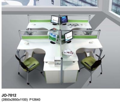 China 4 seater office partition,4 seater office cubicle,#JO-7012 for sale