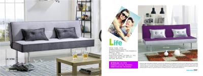 China fashionable three seater fabric sofa bed,#LS-1076 for sale