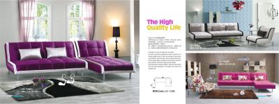 China modern fabric corner sofa bed furniture,#LS-1036 for sale