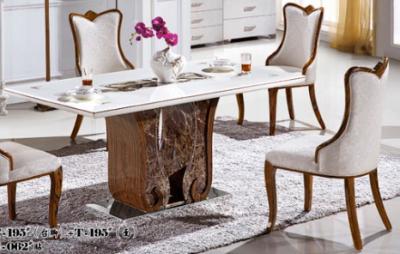 China home modern rectangle 1.4m marble dining table furniture for sale