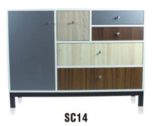 China North Europe style solid wood home buffets cabinet furniture for sale