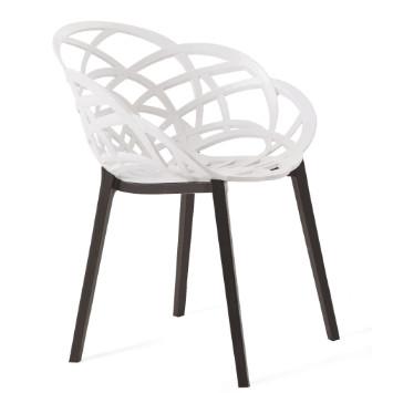 China coffee room plastic arm dining chair furniture for sale