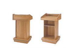 China modern wood podium furniture wood lectern wood rostrum for sale