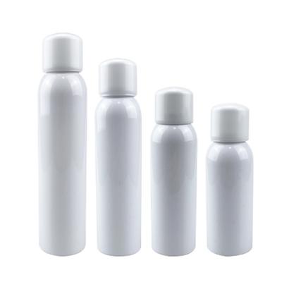 China 120ml 150ml 200ml Screen Printing Empty Cosmetic Plastic PET White Perfume Spray Bottle Moisturizer Sunscreen 120ml 150ml 200ml Sprayer for sale