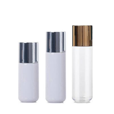 China Factory wholesale cosmetic customized 100ml 120ml 150ml white transparent screw cap plastic sealing machine for sale