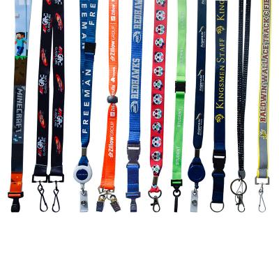 China Promotional Custom Lanyard Coil Lanyard Customized Printing Lanyard Polyester Polyester Badge for sale