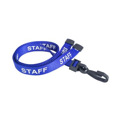 China Polyester 16mm 5/8' Custom Preprinted Polyester Lanyard for sale