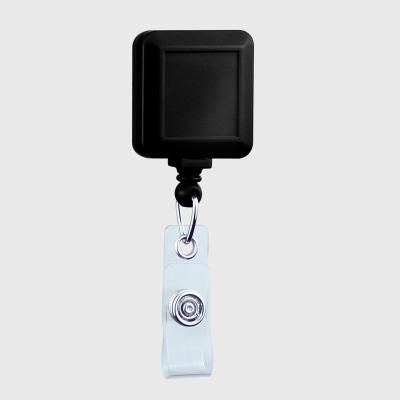 China Retractable ID Card Badge Attendance Place Badge Reel with Strap and Slide Clip Holder YoYo Badge Reel Id Card Accessories Name Tag Pass Cover Supply for sale